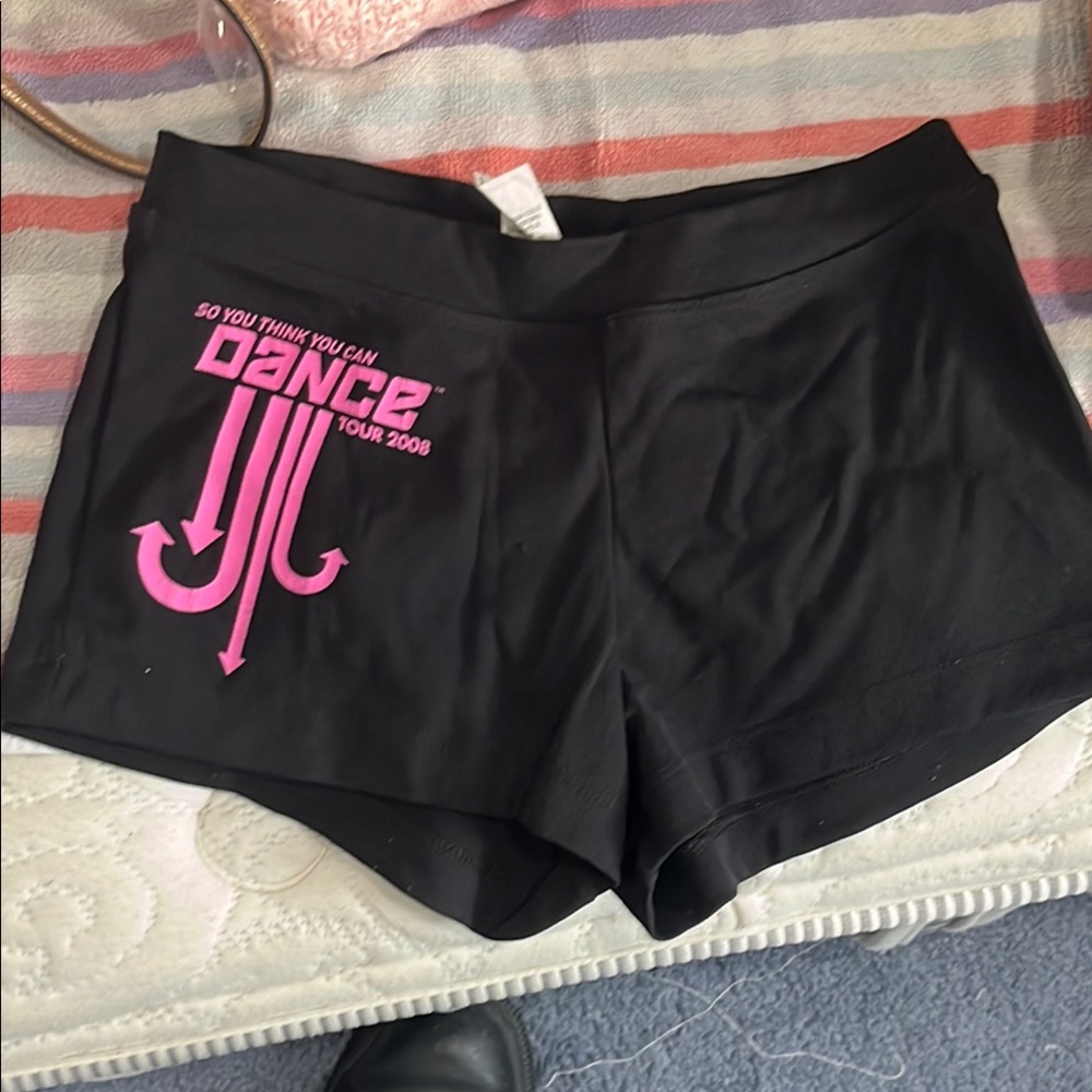 So you think you can dance 2008 Black Dance Tour Women's Shorts